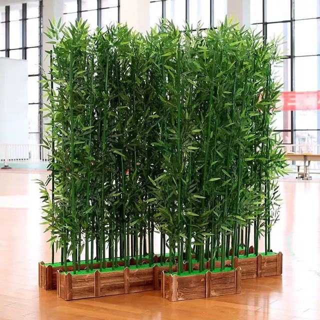 2024 wholesale hot sale artificial bamboo trees and plants for indoor outdoor decoration