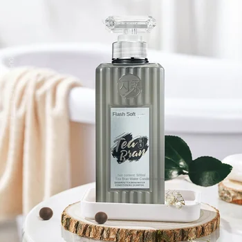 OEM Salon Soft Tea Bran Water Conditioning Shampoo Natural Herbal Gel for Hair Care for Adults No Silicone Oil