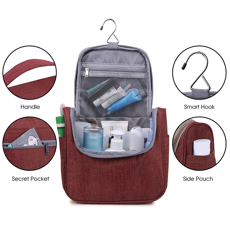 china large hanging travel toiletry bag Multi-Toiletry for Men B690 GREAT ORGANIZER MASTER Multifunctional Foldable Hanging Travel Toiletry