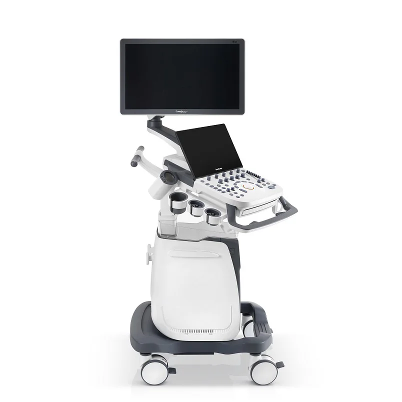 Sonoscape P20 Mobile 3D/4D Real-time Color Panoramic Doppler Trolley Ultrasound Machine