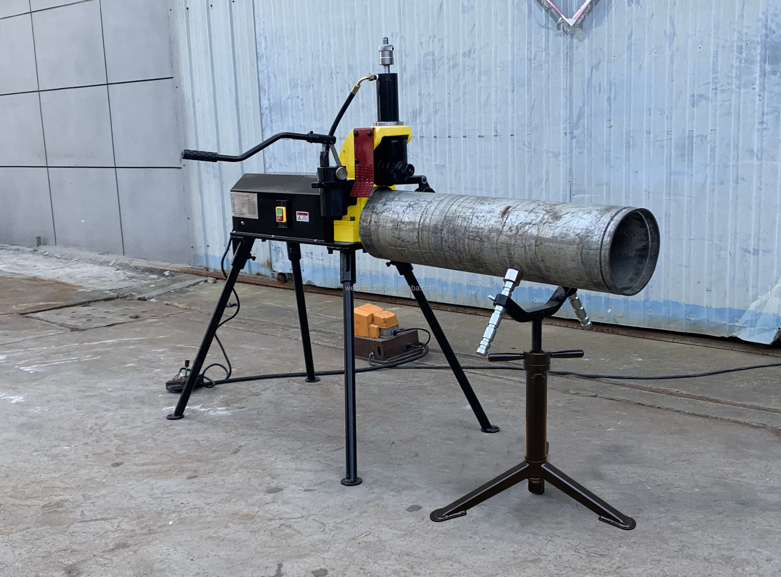 Heavy Duty Pipe Grooving Machine, Roll Grooving Steel Tube/pipe 60mm ...