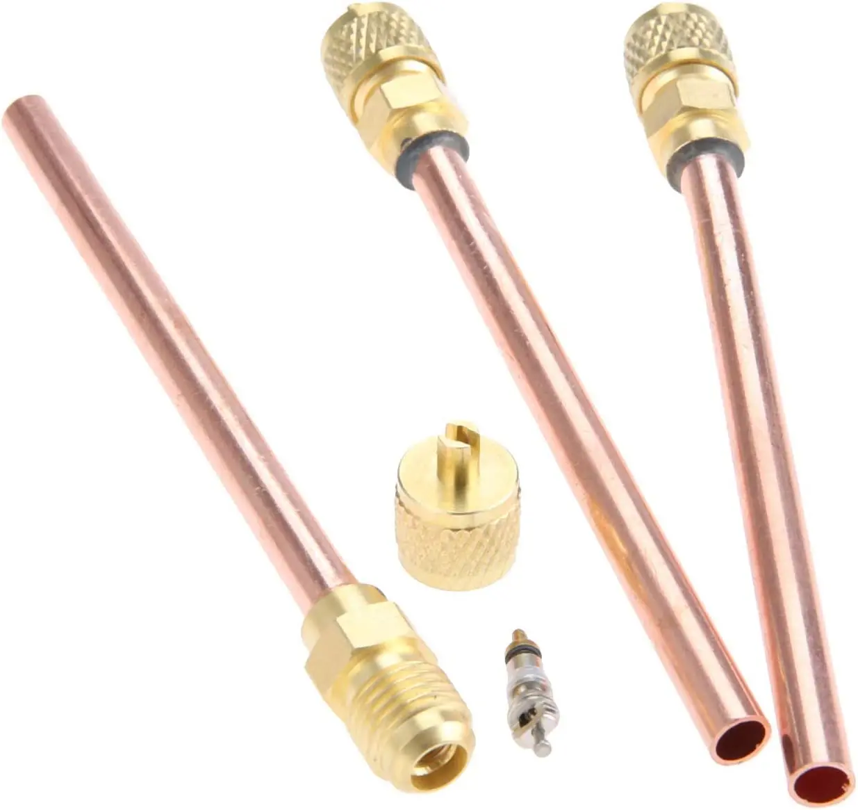 Wholes запчасти для кондиционера воздуха клапан холодильника Access 1/4 гидравлический медный пресс труб