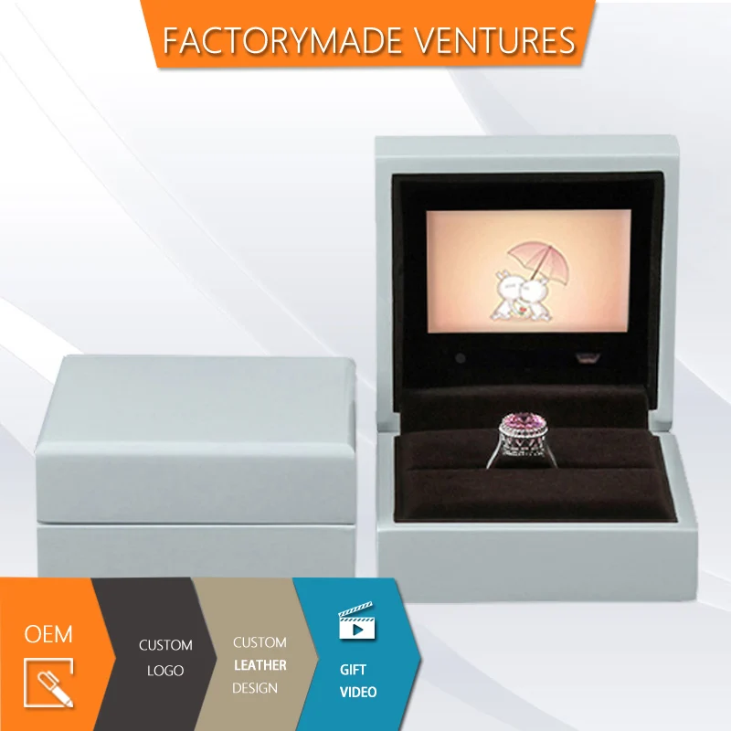 lcd screen video gift box factory