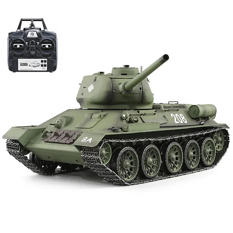 Heng Long 3909-1 Soviet T-34 85 1/16 RC Tank Model Toy