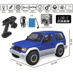 LDRC 1:14 RC SUV Trail Crawler PAJERO V24WG 1992 Licensed