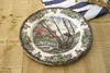 Plato de platillo gris