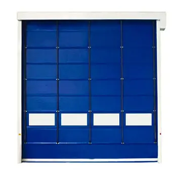 Custom size industrial stacking gate shutter windproof fast lift door high quality PVC material Good stability