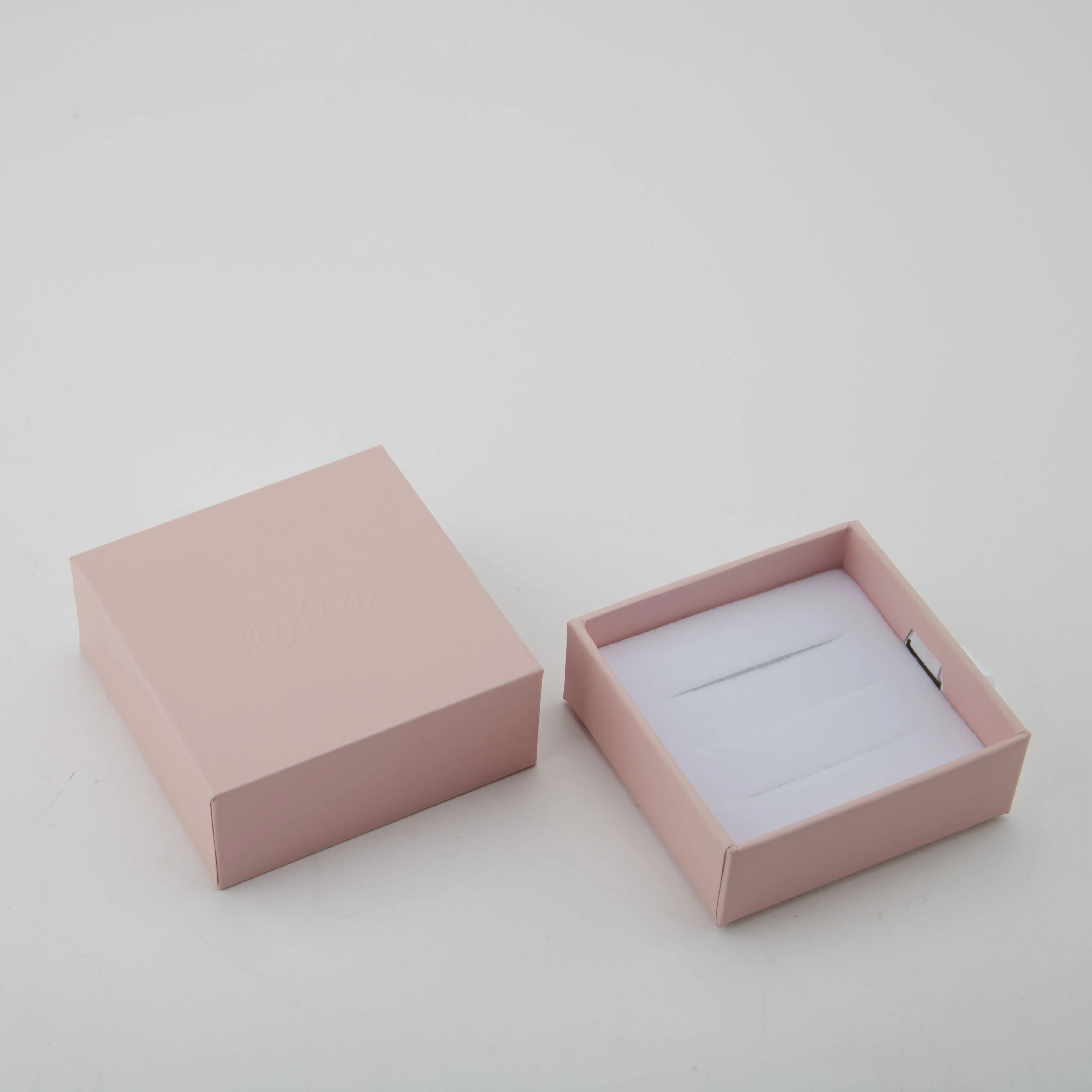 Caja de Pulsera de Lujo para Madre | Embalaje Personalizado de Cartón de Moda | Estuche Pequeño de Joyería para Regalo al por Mayor