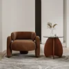 Pile fabric+brown