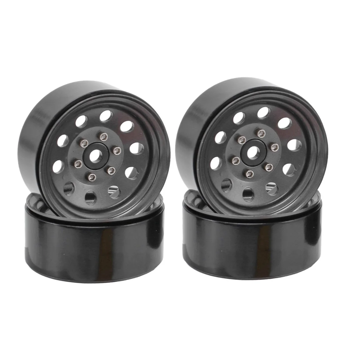 Rccrawler Rim Cover 4pcs Metal 1.9