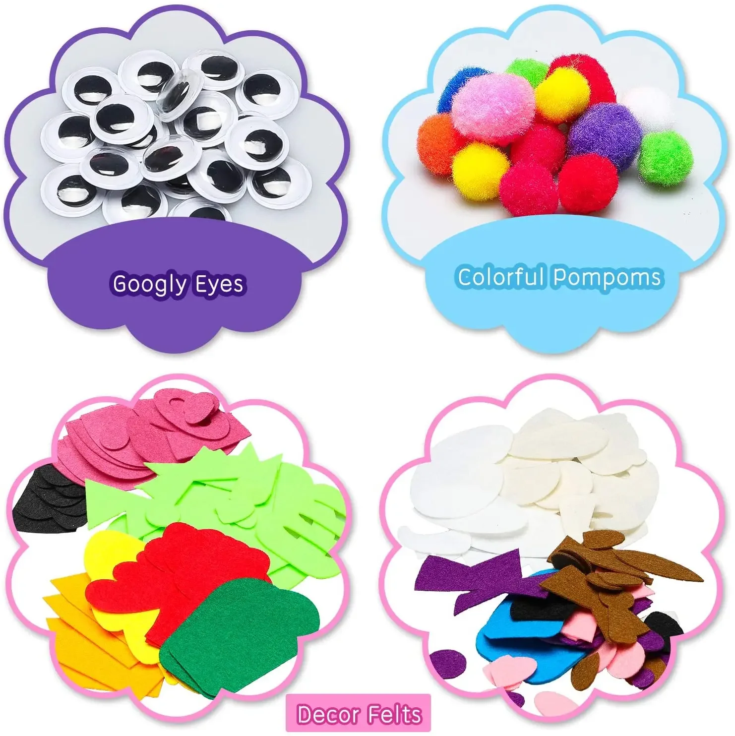 Custom Factory-Made Felt Animal Puppet Kit Kids Educational DIY Art Craft Soft Reusable Eco-Friendly Hand Puppet Making Kit