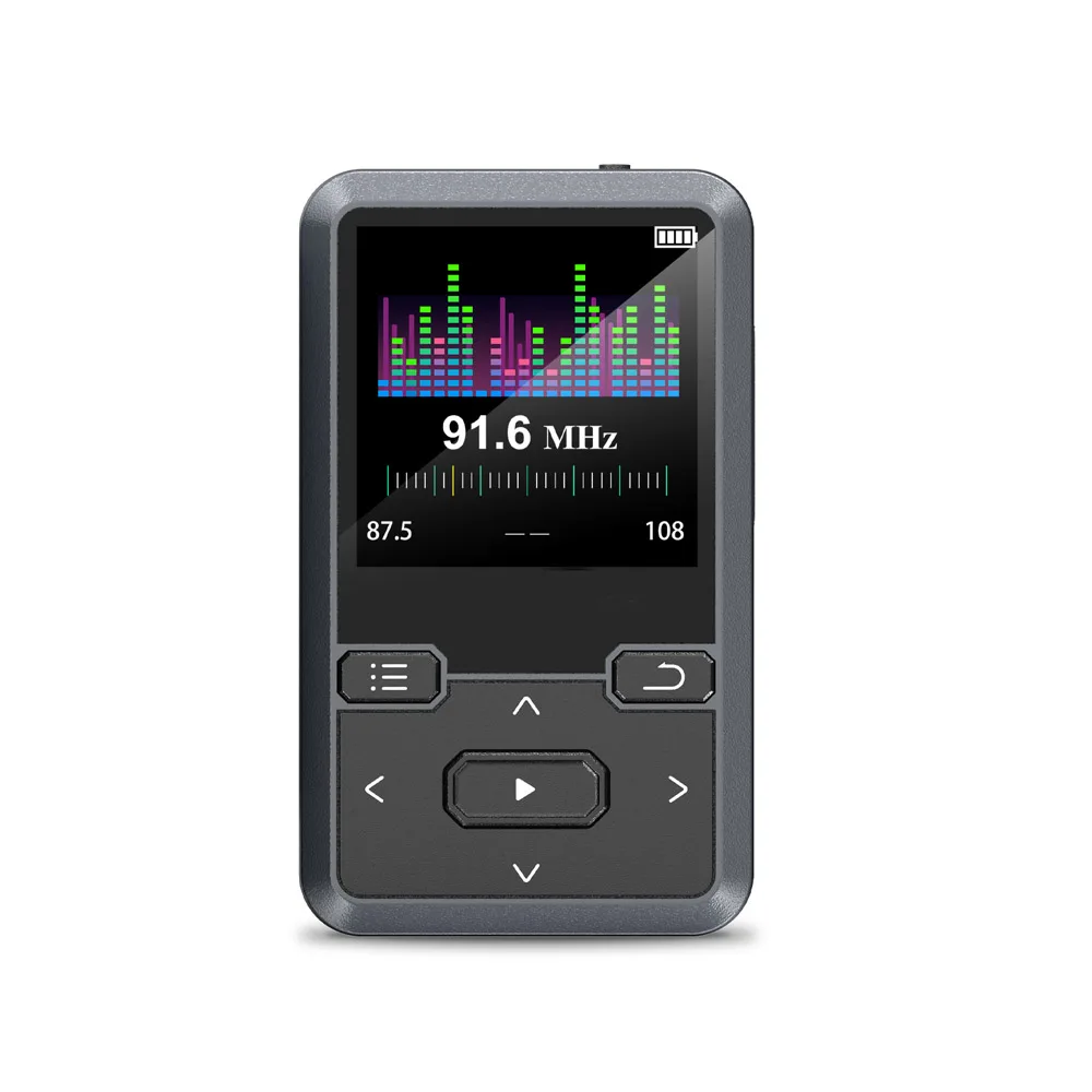 Sports MP3 Player with Real-time Audio Transmission and Waterproof IPX3 Design for Workouts