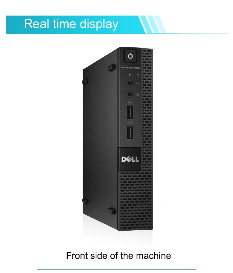 Black Business Desktop Customized Wholesale For Dell 3020 Used Mini
