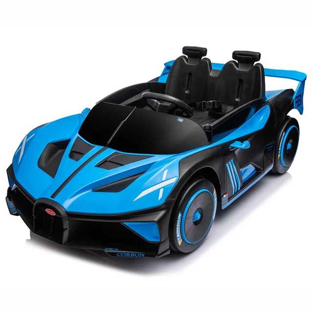 12V Remote Control Ride on Car for Kids Electric Toy Vehicle with Four Wheels MP3 Function Made of Plastic and PP Material