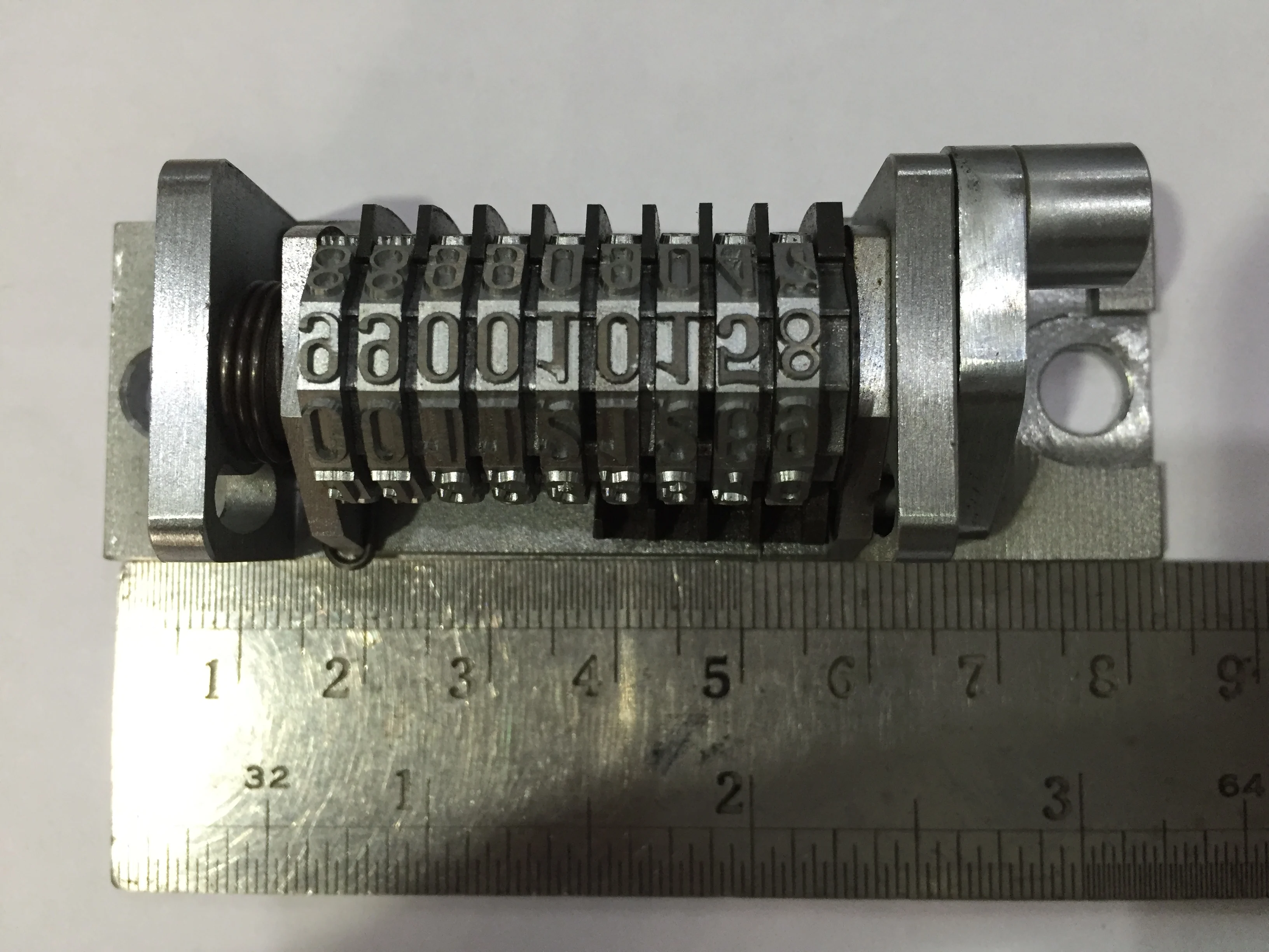 Garment Cosco Automatic Numbering Machine Instructions