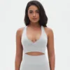 Soutien-gorge blanc clair de lune