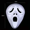 Maschera bianca con faccia di fantasma