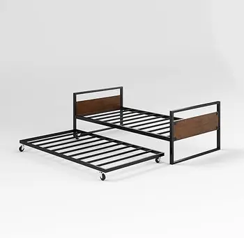 High Quality Single Size Metal Iron Frame for Bedroom Modern Design Furniture for Home Hotel Apartment