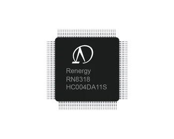 RN8318 LQFP-128L low power consumption and wide voltage range SOC for current metering