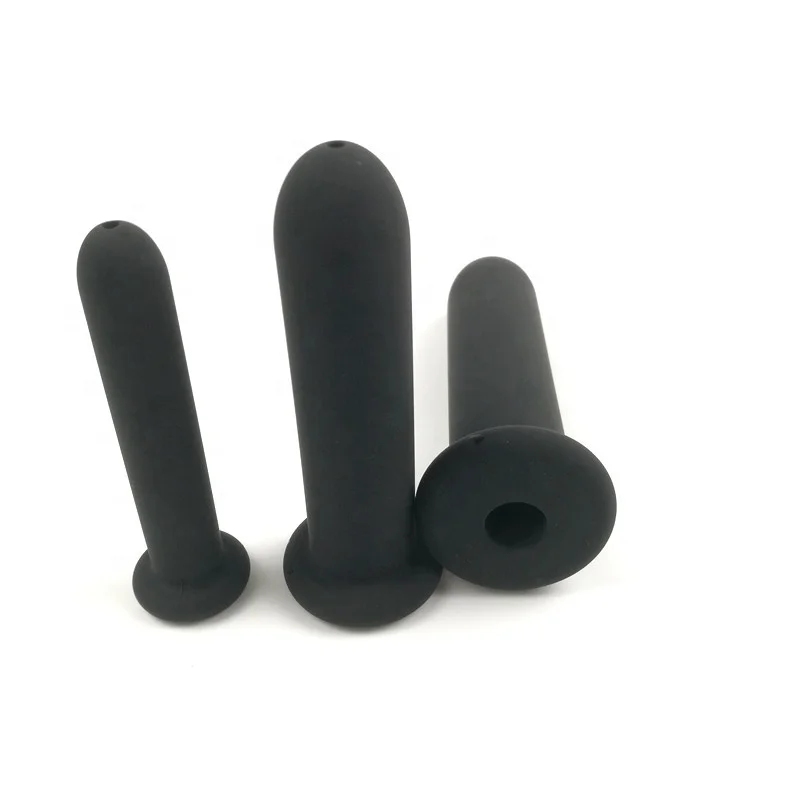 New style anal dilator vaginal massager silicone Lube dilators coated vaginal peg M size for women