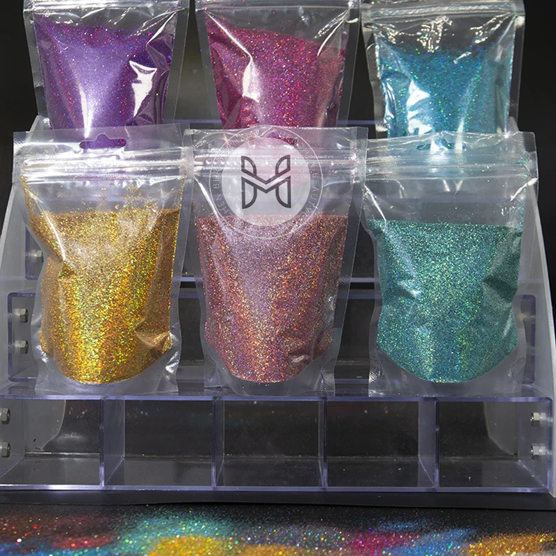 High Quality Fine Holographic Polyester Loose Fine Rainbow Glitter