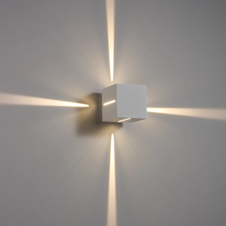 square up Down Two Ways Wall Washer Surface Mounted Led Wall Light
