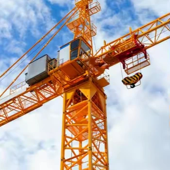 China 6ton 65m self erecting folded mobile tower crane price tower crane
