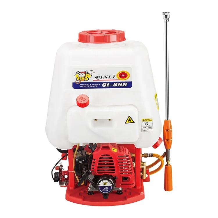 Wholesale Motorized 2 Stroke 26CC Engine Gasoline Agriculture Knapsack Petrol  Agricultural Power Sprayer Spraying Machine