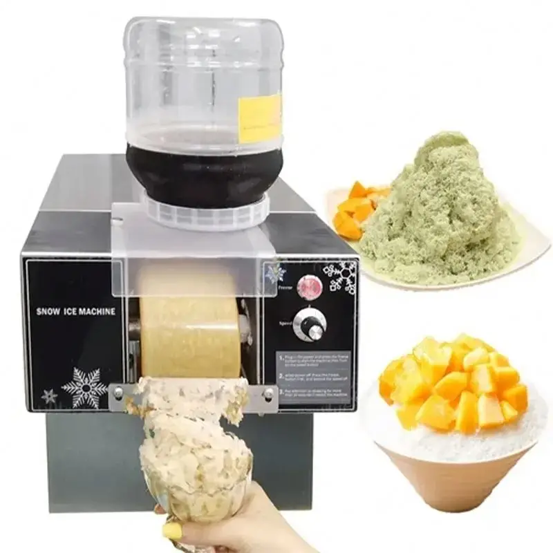 Snowflake Ice Making Machine - Easy To Operate Shaved Ice Maker