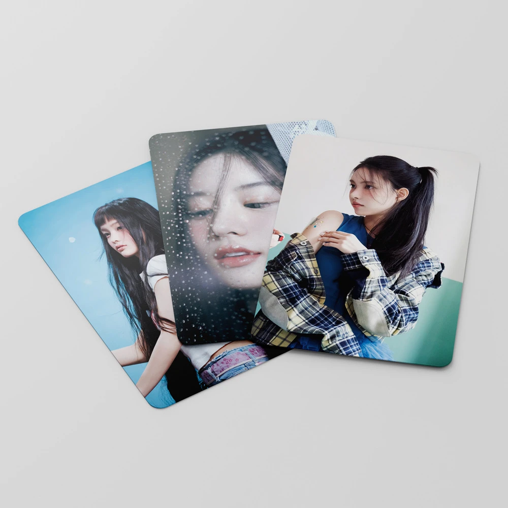 55pcs/set KPOP ILLIT SUPER REAL ME Photocards Album Postcard
