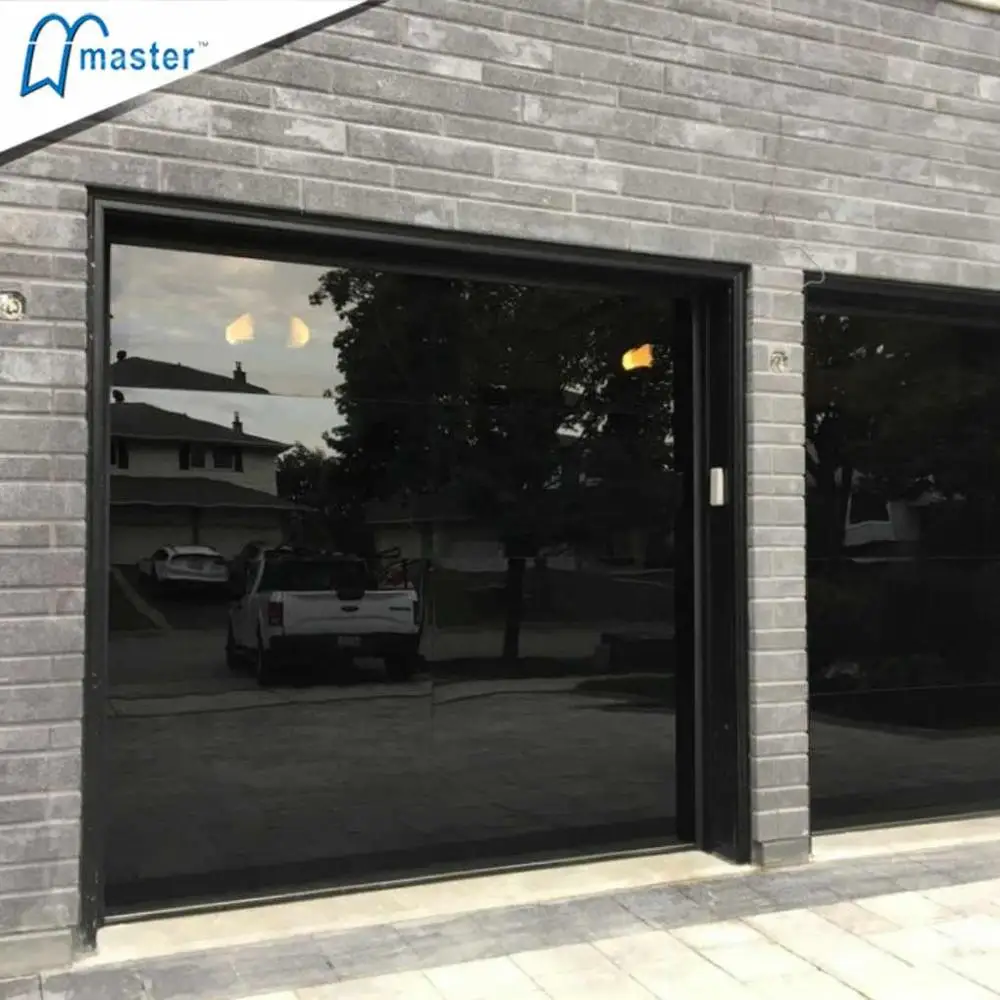 Fancy Frameless Mirror Tempered Glass Garage Doors for SALE