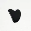 Black obsidian gua sha