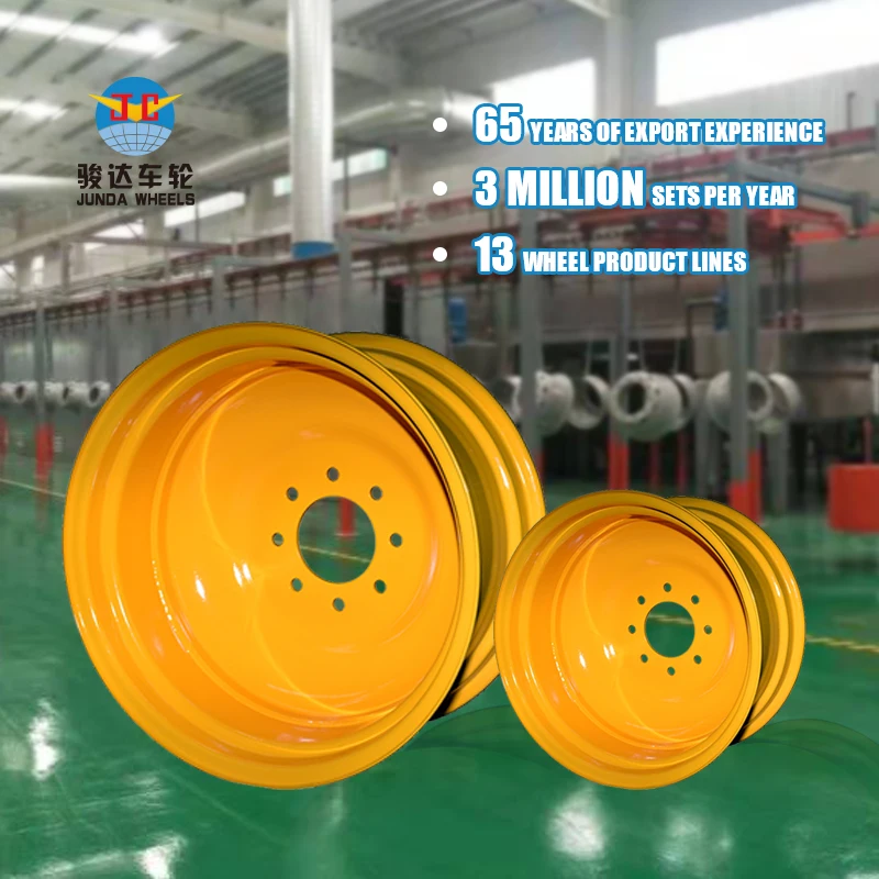 Бескамерный сельскохозяйственный трактор, колесные диски для полуприцепа 12*24