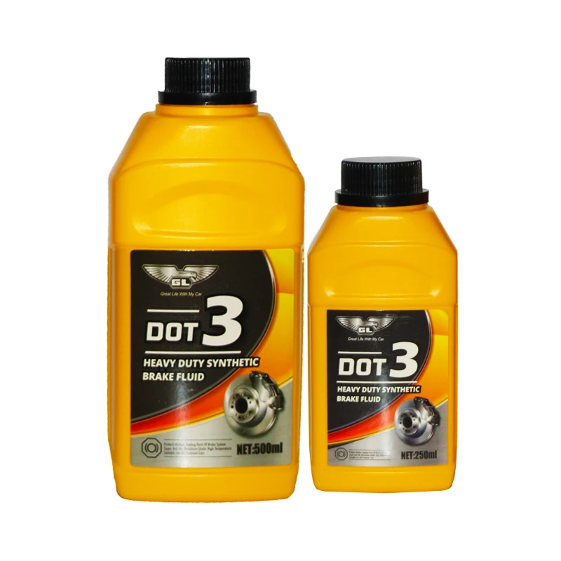 OEM Msds Brake Fluid Good Quality Fully Synthetic Brake Fluid Dot 4 Dot 3