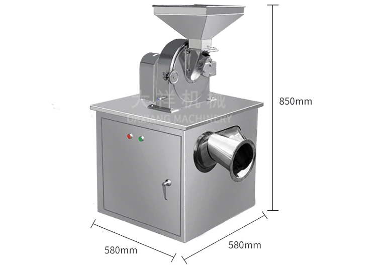 LFJ-18B Electric Automatic Grind Corn Chilli Pulverizer Green Red Pepper Chopping  Ginger Garlic Spice Pepper Grinding Machine details