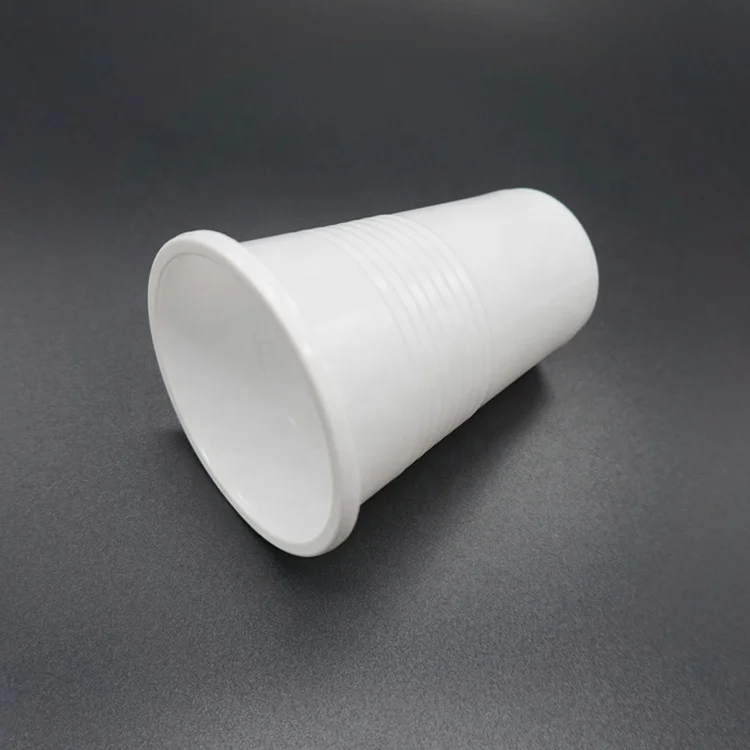 
Odm 12Oz/360Ml пищевой класс круглая форма белый полипропилен Ресторан пластиковая чашка от производителя 
