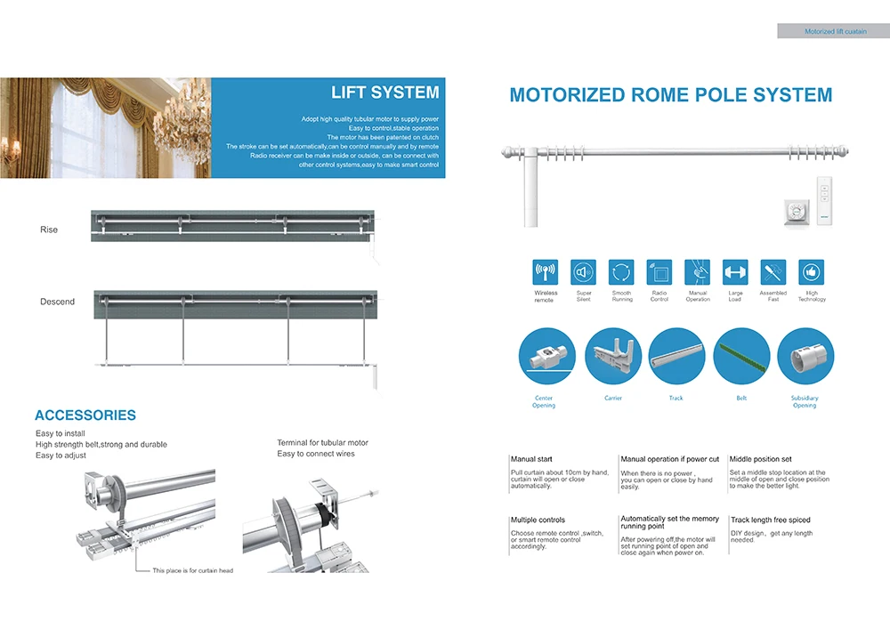 0wolley curtain motor-4