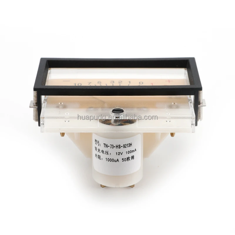 Analog Meter VU73 Panel Meter Header Led Yellow DB Meter Mixer Power Meter Factory Price