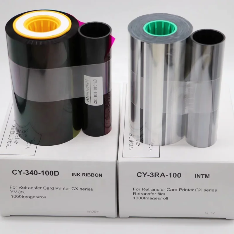 DNP YMCKインクリボンセット CY-P340A-DN (CX-D80/330/320/210用) CY