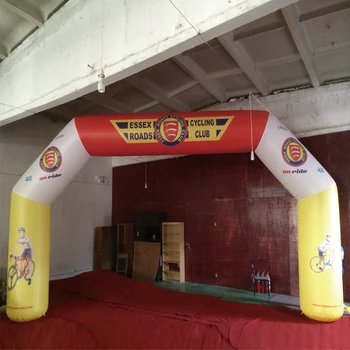 Large Outdoor Advertising Custom Signs Inflatable Start Line and Finish Line Arches for Sale