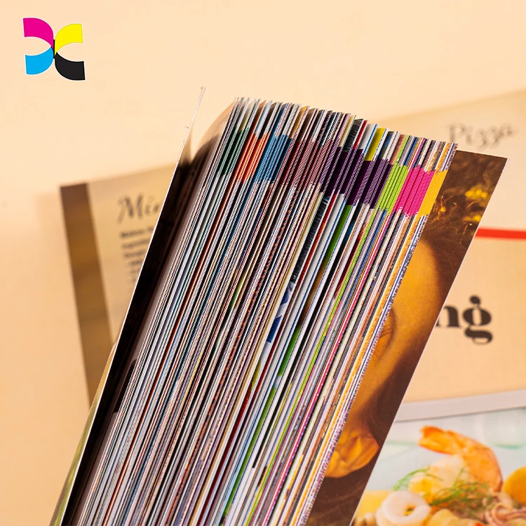 Customized Glossy Lamination Magazine Catalog Printing