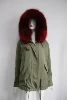 Green + Wine red