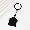 Llavero para casa con orificio de 38377 mm, negro