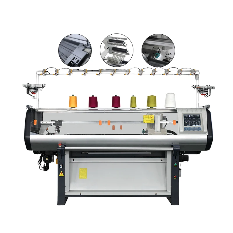 16g Automatic Computerized Flat Knitting Machine for Sweater - China Cap  Knitting Machine, Fully Fashion Flat Knitting Machine