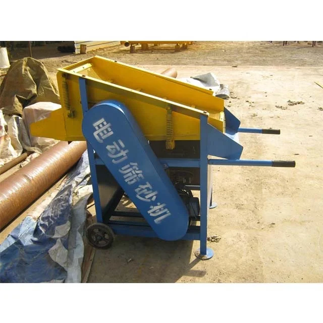 Fully Automatic Sand Screening Machine Sand Coal Casting Grain Separation Small Electric Sieve Machine Customized
