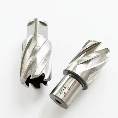 Hss Annular Cutter Right Angle Shank Core Drill Bit Drills for Steel Plate Mental Drilling