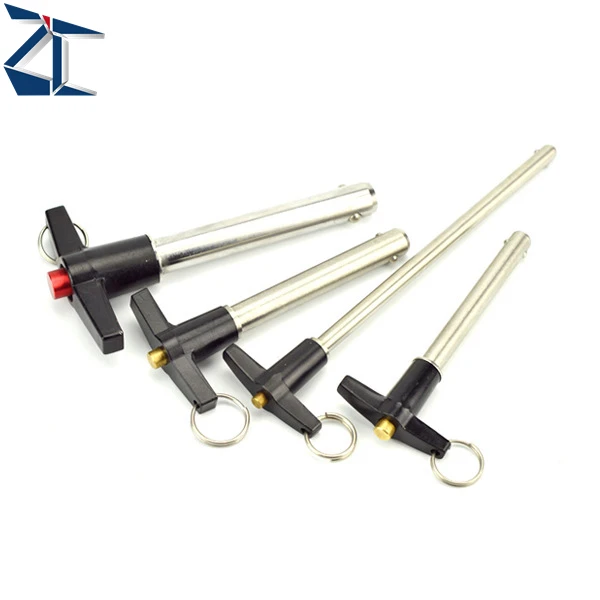 ZBLPSS Wholesale High Quality Zinc-plated Stainless Steel 304 ISO Certified Push Button Spring Loaded Pin Quick Release Ball