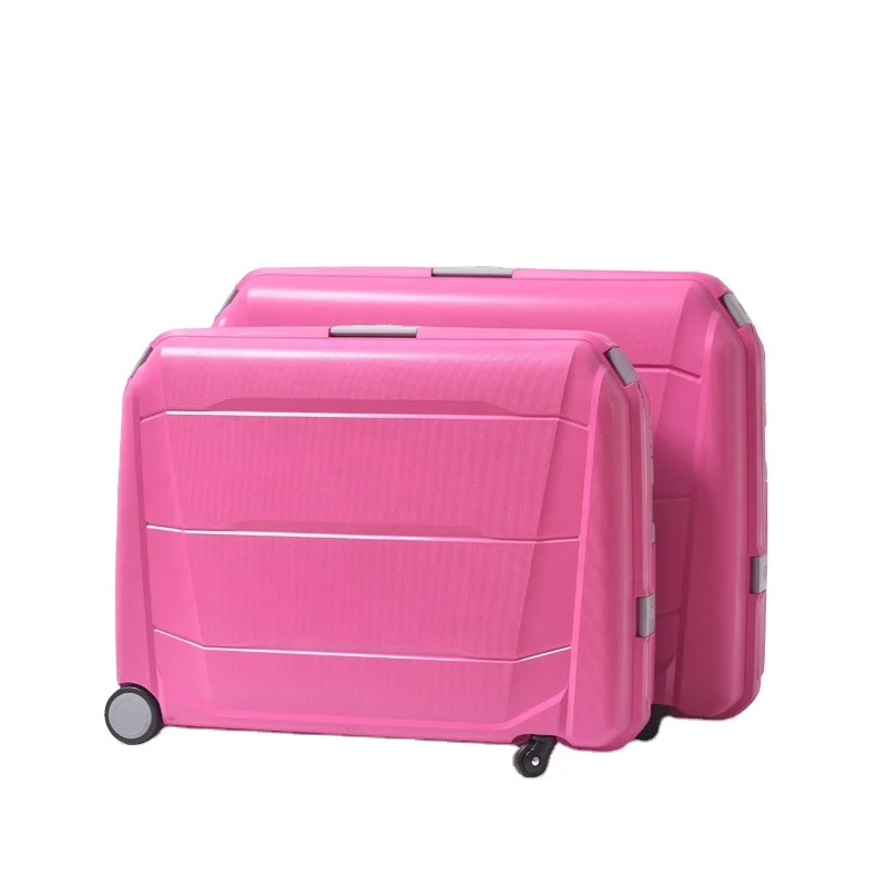 PP Custom Design Hard Shell Luggage Durable Travel Trolley Suitcase 5 Piece Luggage Set