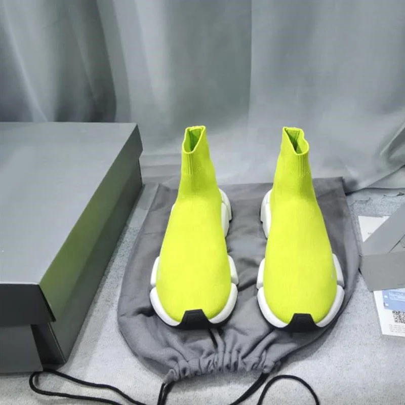 Оптовая продажа 2021 высокое качество модные бестселлер брендовые кроссовки для мужчин и женщин повседневная обувь-носки