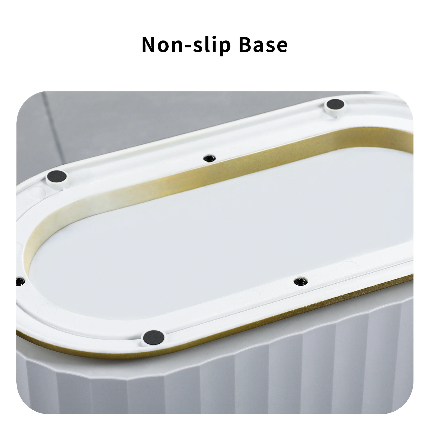 Joybos Touchless Trash Can For Bathroom Bedroom Automatic Garbage Cans